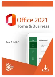 קוד להורדת תוכנת אופיס Microsoft Office 2021 למחשב Mac אחד.