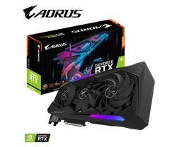 כרטיס מסך Gigabyte RTX3070 Ti AORUS MASTER PCIEX16 4.0 8GB